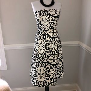 White House Black Market Strapless Dress
